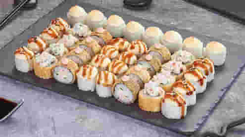 Блюдо Сет Маэстро меню Суши Мастер Сет Маэстро меню Суши Мастер